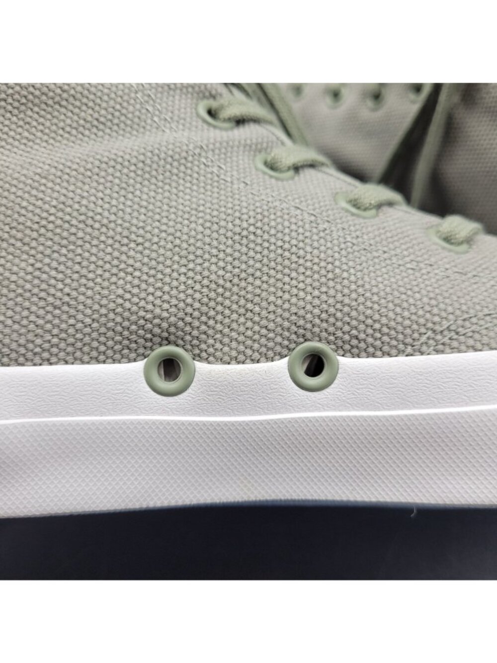Converse Jack Purcell High Tops Women's Size 7.5 Durable Canvas Gray - Picture 15 of 16